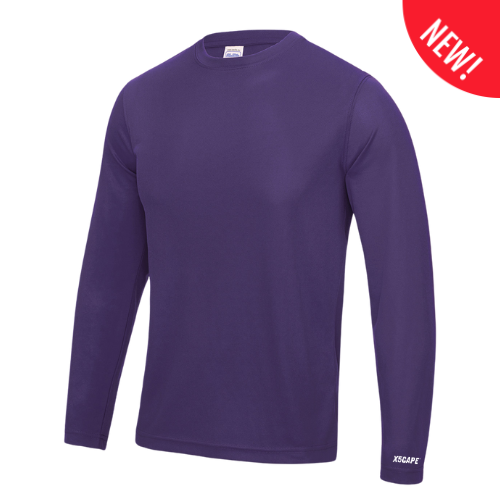 X5CAPE Basic Mens Long Sleeve Mountain Bike Jersey