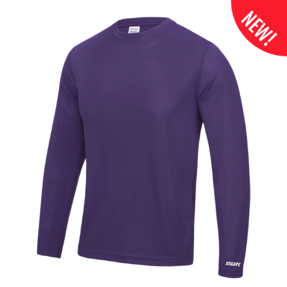 X5CAPE Basic Mens Long Sleeve Mountain Bike Jersey