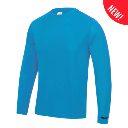 X5CAPE Basic Mens Long Sleeve Mountain Bike Jersey