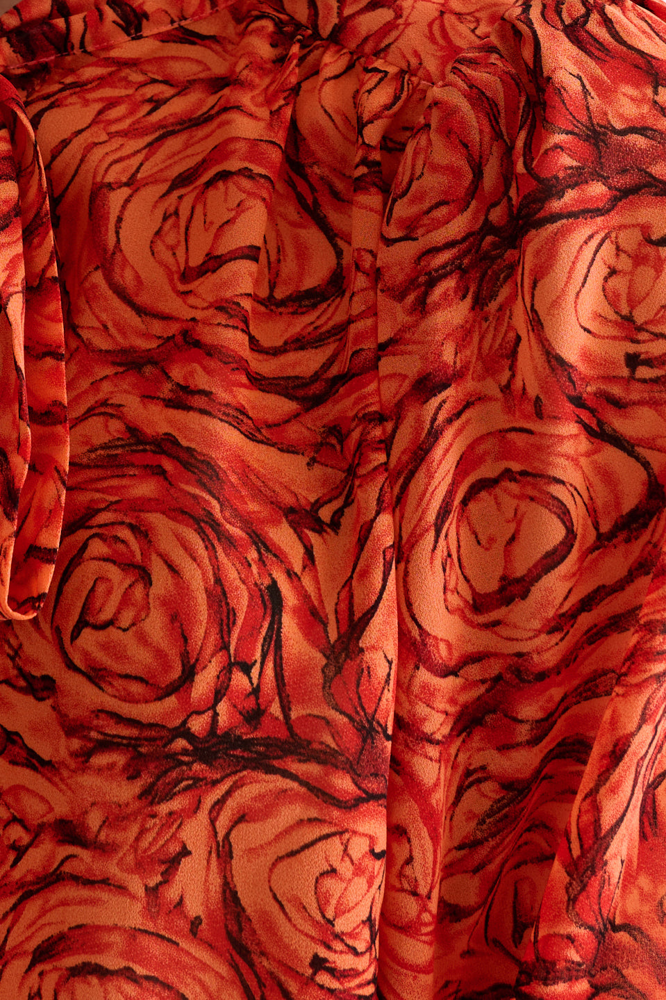 Huxley Rosechild Jersey Top Circle Skirt Midi Dress - Apricot