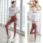 Yoga Sets Women Sportswear Gym Workout Clothing New Quick-Dry Gym Workout Running Suits