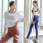 Yoga Sets Women Sportswear Gym Workout Clothing New Quick-Dry Gym Workout Running Suits