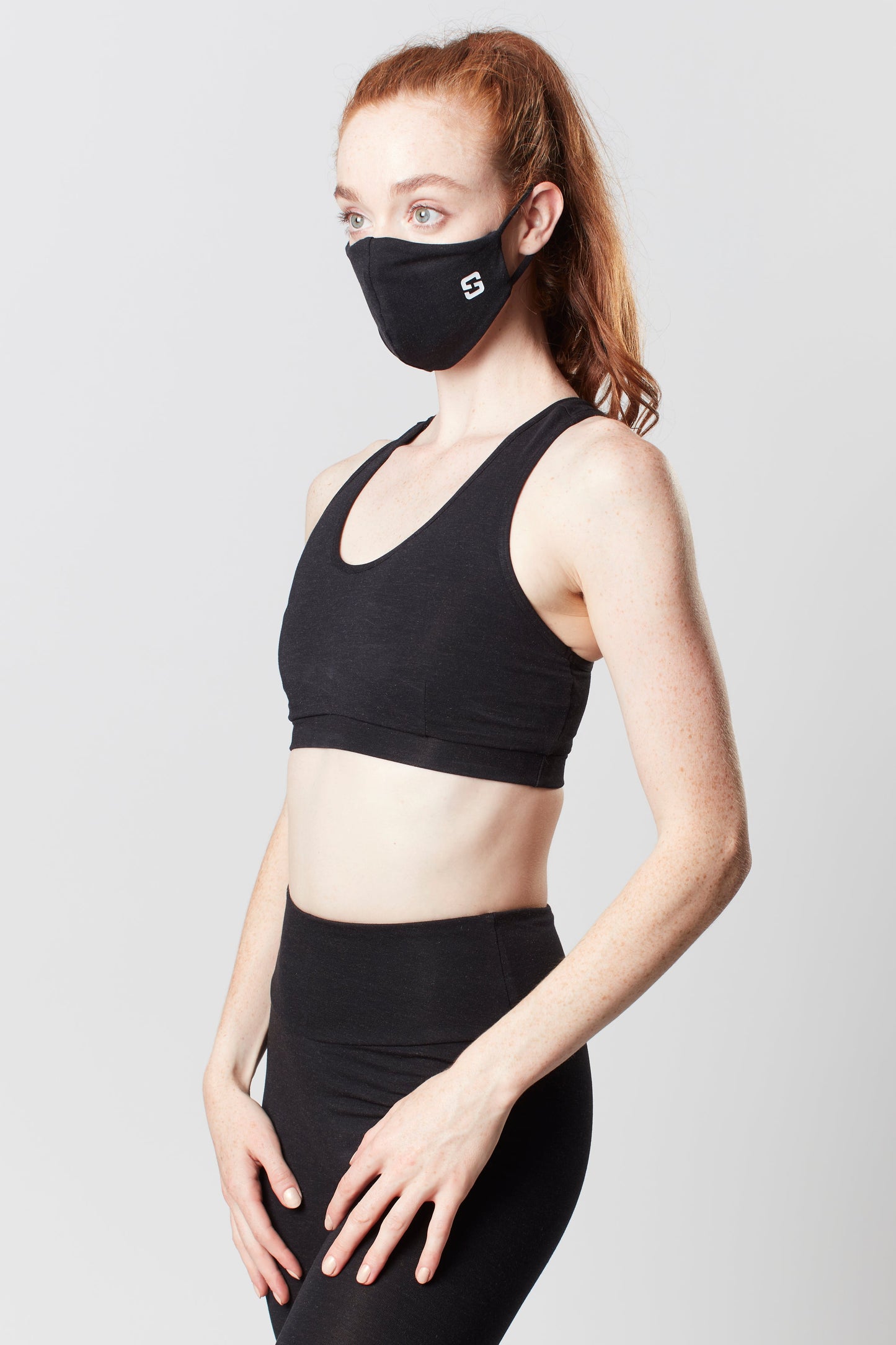 Mask - Marl Black