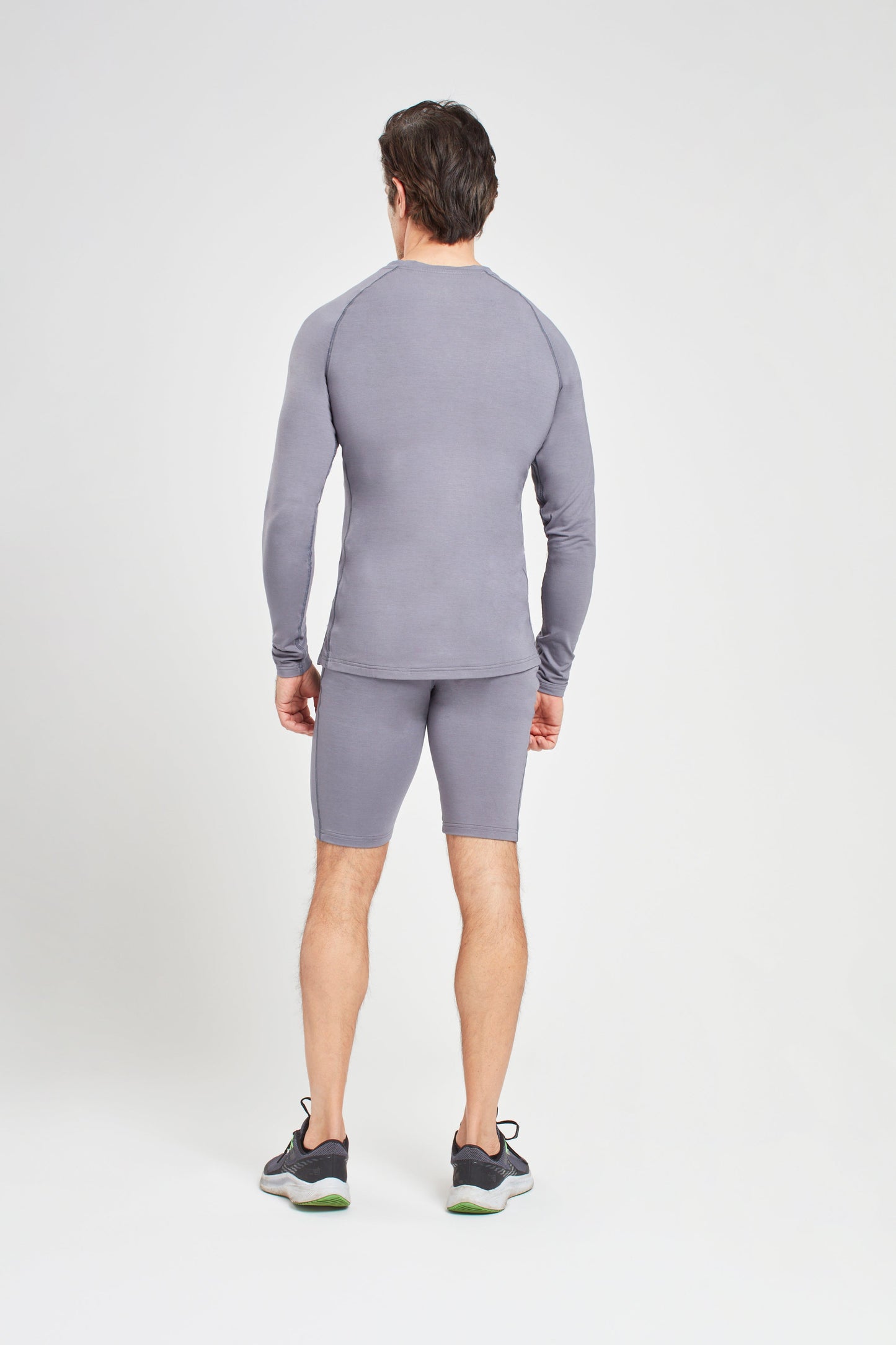 Long Sleeve Top - Pearl Grey