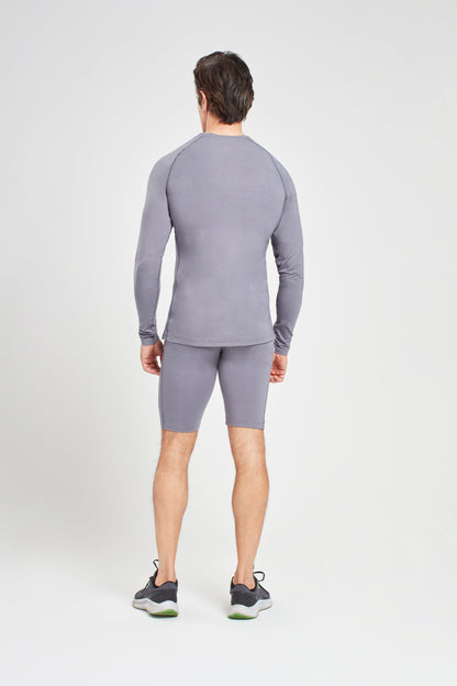 Long Sleeve Top - Pearl Grey