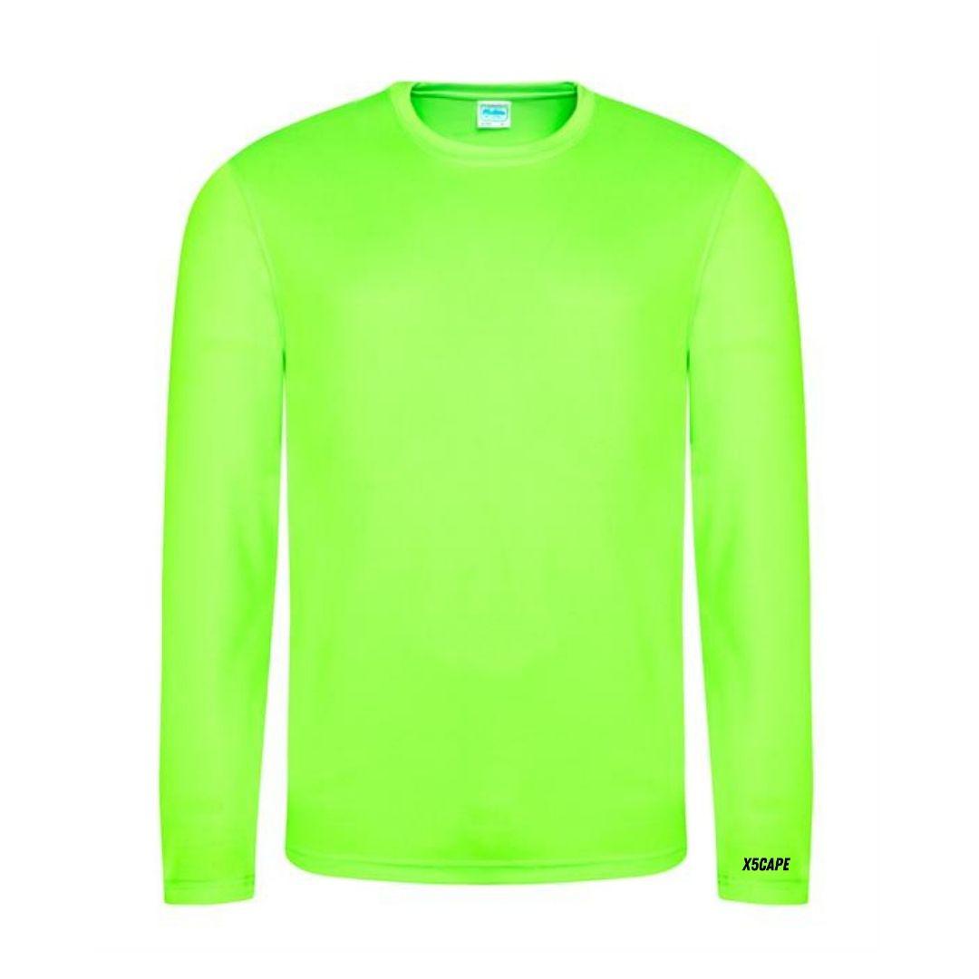 X5CAPE Basic Mens Long Sleeve Mountain Bike Jersey