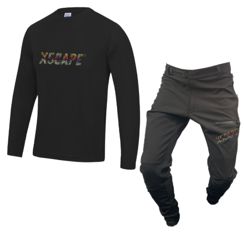 X5CAPE Rebellion Custom Mountain Bike Kit - Black