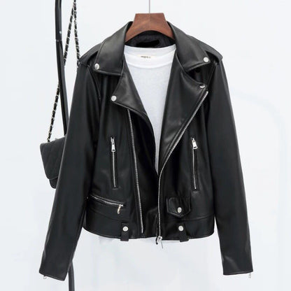 Baseball All Match Leather Jacket