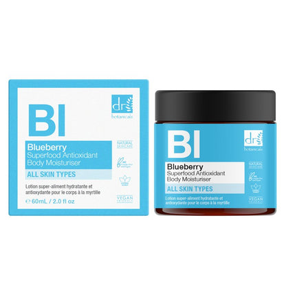 Blueberry Superfood Antioxidant Body Moisturiser 60ml