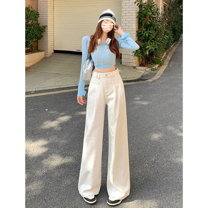 Autumn New Wide Leg Jeans For Women